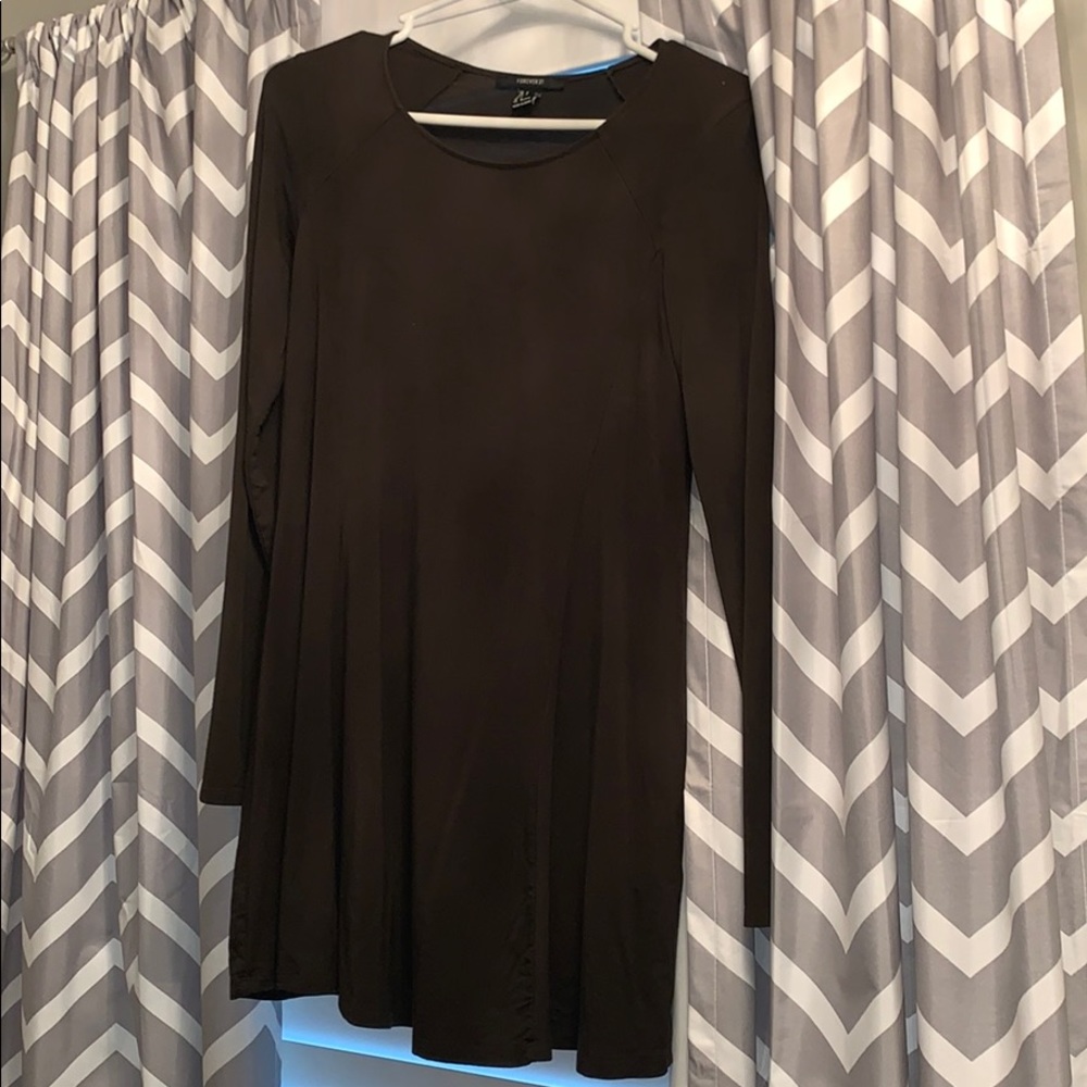 Olive Green Straight Dress